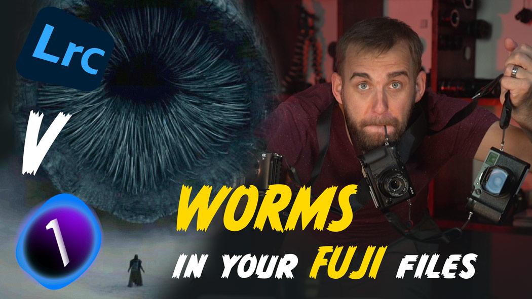 Fixing fuji worms LIghtroom vs Capture One