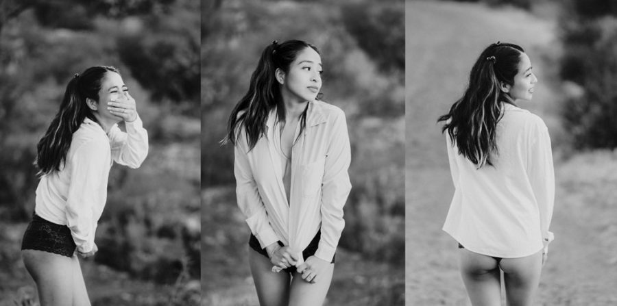 Cisla, Model in Mexico black and white session